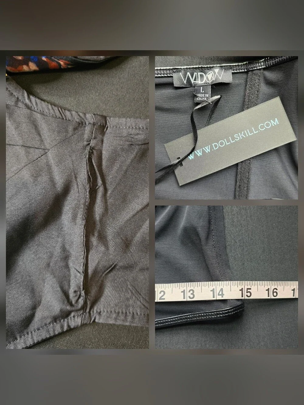 Dolls Kill/Fashion Nova Top/Skirt Set Bundle (Size L)
